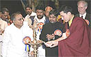 H.H. Karmapa at the first International Buddhist Conference in Mumbai