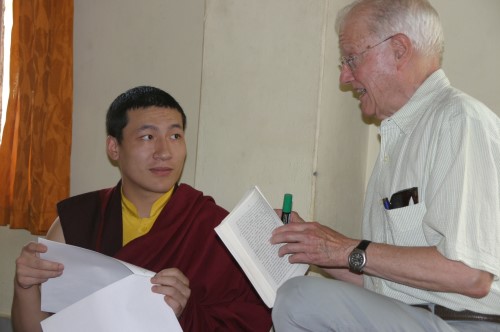 Karmapa and Professor Pemberton
