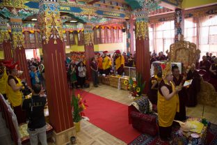 Consecration (Rabne) puja of Karma Dupgyud Choeling Monastery. Photo / Magda Jungkowska