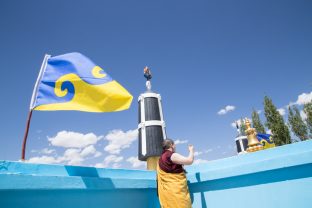 Blessing of the shrines and statues of Karma Dubgyud Choeling Monastery. Photo / Magda Jungowska