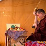 Empowerment of Amithayus (the Buddha of Long Life) by Thaye Dorje, His Holiness the 17th Gyalwa Karmapa. Photo / Magda Jungowska