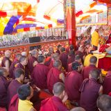 Empowerment of Amithayus (the Buddha of Long Life) by Thaye Dorje, His Holiness the 17th Gyalwa Karmapa. Photo / Magda Jungowska