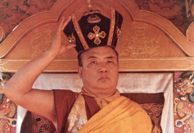 The 16th Karmapa with the Black Crown