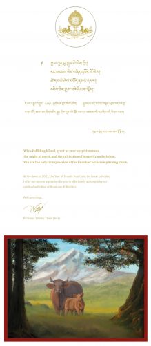 Karmapa's Losar message