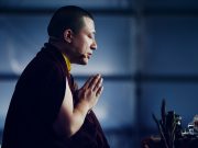 Thaye Dorje, His Holiness the 17th Gyalwa Karmapa, in prayer