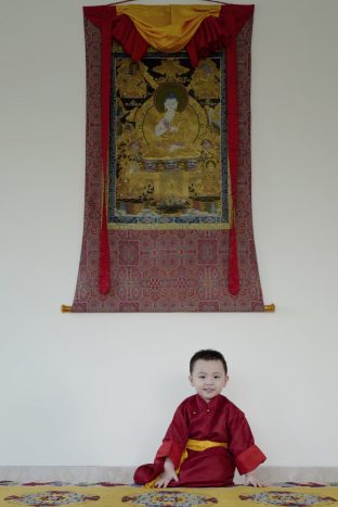 Thaye Dorje, His Holiness 17th Gyalwa Karmapa, is delighted to share glimpses of Thugseyla growing up, to celebrate his third birthday on 11th August 2021. Photo Courtesy - Karmapa