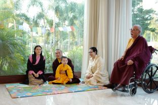 Thaye Dorje, His Holiness 17th Gyalwa Karmapa, is delighted to share glimpses of Thugseyla growing up, to celebrate his third birthday on 11th August 2021. Photo Courtesy - Karmapa