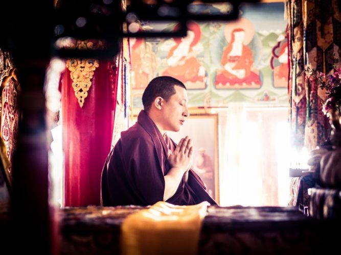 Thaye Dorje, His Holiness the 17th Gyalwa Karmapa, in Ladakh. Photo / Tokpa Korlo.