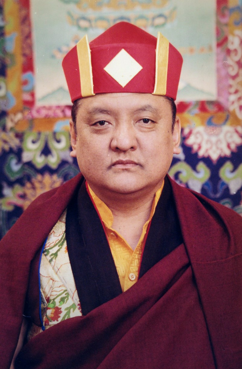 HH. 14. Kunzig Shamar Rinpoche, Mipham Chokyi Lodro, 1952-2014