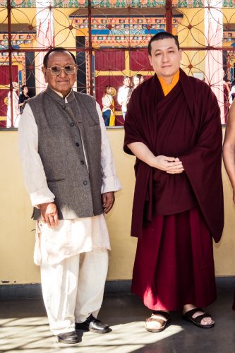 Thaye Dorje, His Holiness the 17th Gyalwa Karmapa, and Professor Sempa Dorje