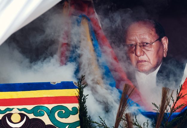 Cremation of Professor Sempa Dorje