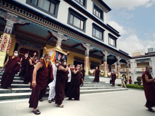 Cremation of Professor Sempa Dorje