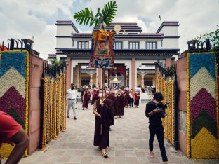 Cremation of Professor Sempa Dorje