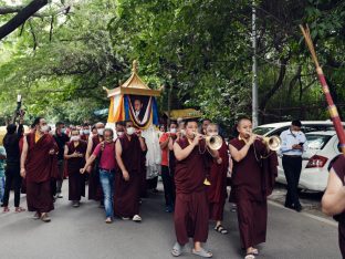 Cremation of Professor Sempa Dorje