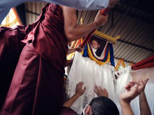 Cremation of Professor Sempa Dorje