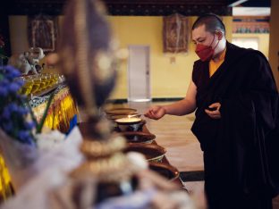 Cremation of Professor Sempa Dorje