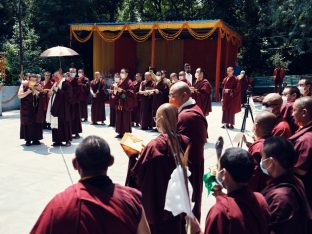 Cremation of Professor Sempa Dorje