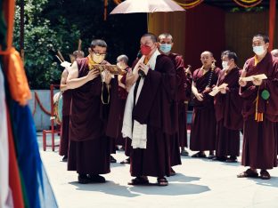 Cremation of Professor Sempa Dorje