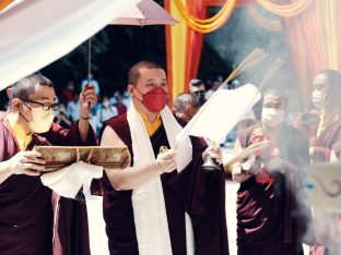 Cremation of Professor Sempa Dorje