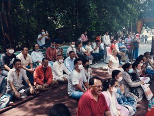 Cremation of Professor Sempa Dorje