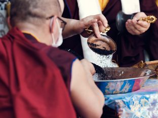 Cremation of Professor Sempa Dorje