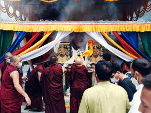 Cremation of Professor Sempa Dorje