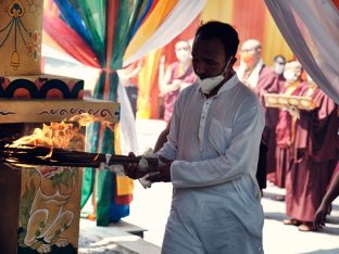 Cremation of Professor Sempa Dorje