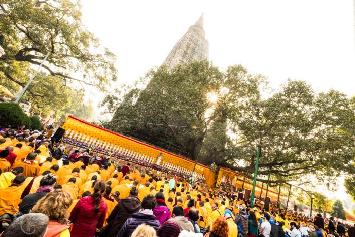 Mahabodhi temple in Bodhgaya. Photo / Tokpa Korlo