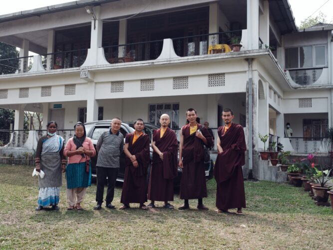 Thaye Dorje, His Holiness the 17th Gyalwa Karmapa, visits various projects and educational institutes. Photo / Tokpa Korlo