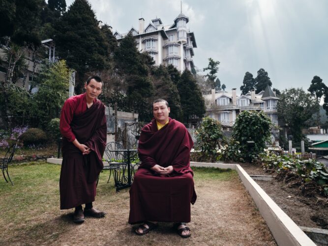 Thaye Dorje, His Holiness the 17th Gyalwa Karmapa, visits various projects and educational institutes. Photo / Tokpa Korlo