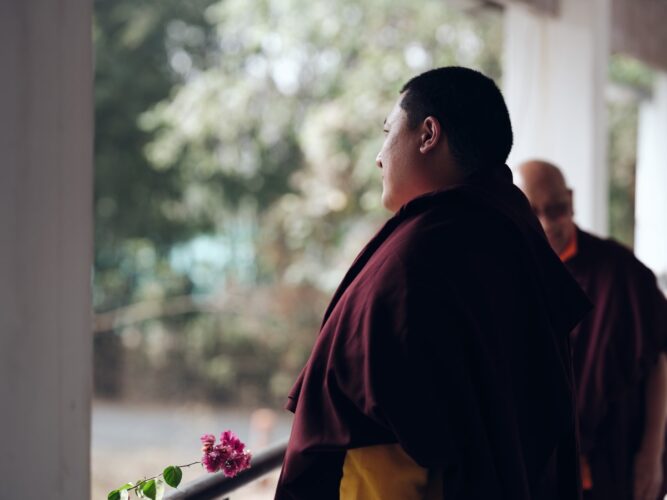 Thaye Dorje, His Holiness the 17th Gyalwa Karmapa, visits various projects and educational institutes. Photo / Tokpa Korlo