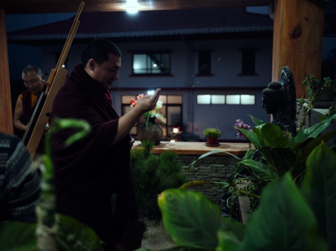 Thaye Dorje, His Holiness the 17th Gyalwa Karmapa, visits various projects and educational institutes. Photo / Tokpa Korlo