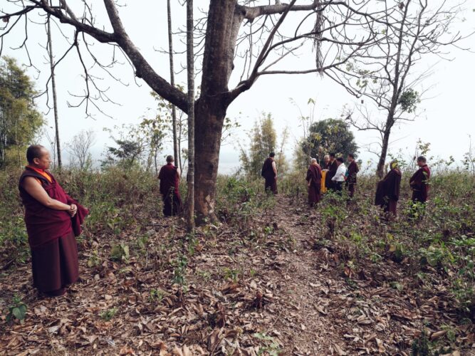 Thaye Dorje, His Holiness the 17th Gyalwa Karmapa, visits various projects and educational institutes. Photo / Tokpa Korlo