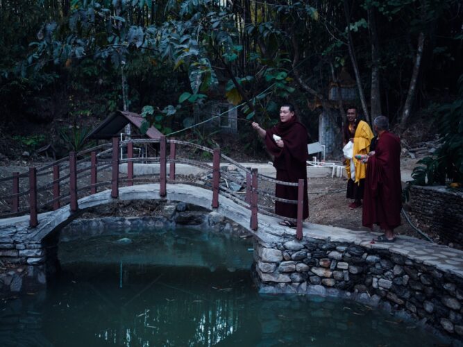 Thaye Dorje, His Holiness the 17th Gyalwa Karmapa, visits various projects and educational institutes. Photo / Tokpa Korlo