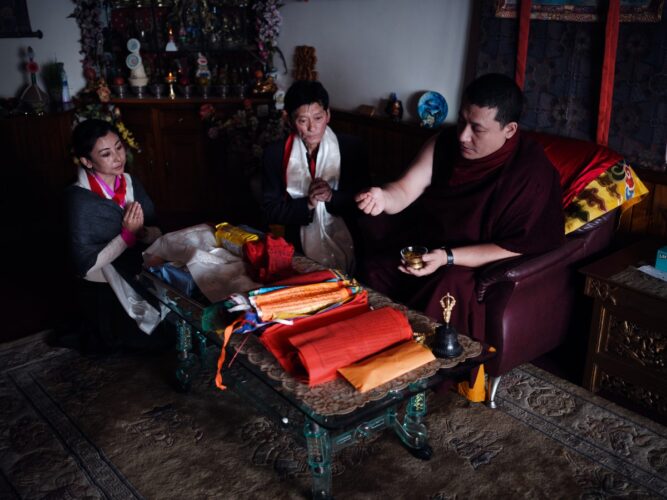 Thaye Dorje, His Holiness the 17th Gyalwa Karmapa, visits various projects and educational institutes. Photo / Tokpa Korlo