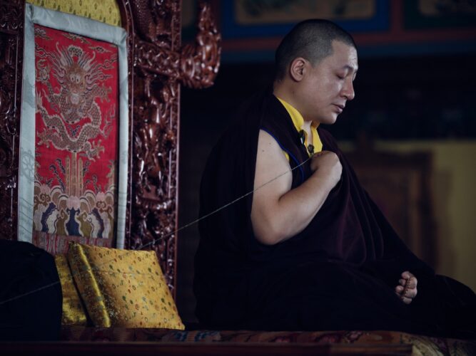 Thaye Dorje, His Holiness the 17th Gyalwa Karmapa, presided over the Karmapa Public Course 2023 at the Karmapa International Buddhist Institute (KIBI) from 3-10 March 2023. Photo / Tokpa Korlo