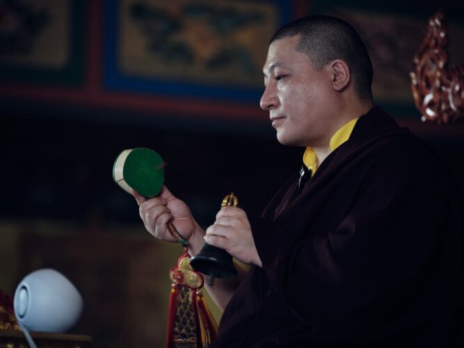 Thaye Dorje, His Holiness the 17th Gyalwa Karmapa, presided over the Karmapa Public Course 2023 at the Karmapa International Buddhist Institute (KIBI) from 3-10 March 2023. Photo / Tokpa Korlo