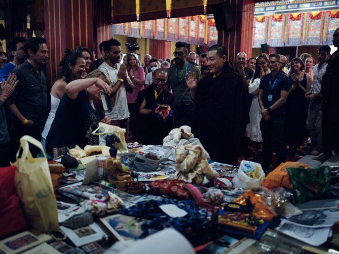 Thaye Dorje, His Holiness the 17th Gyalwa Karmapa, presided over the Karmapa Public Course 2023 at the Karmapa International Buddhist Institute (KIBI) from 3-10 March 2023. Photo / Tokpa Korlo