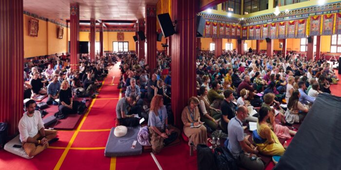 Thaye Dorje, His Holiness the 17th Gyalwa Karmapa, presided over the Karmapa Public Course 2023 at the Karmapa International Buddhist Institute (KIBI) from 3-10 March 2023. Photo / Tokpa Korlo