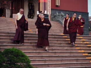 Thaye Dorje, His Holiness the 17th Gyalwa Karmapa, meets with devotees and grants teachings and an empowerment at Karma Kagyu Monastery in Tainan, Taiwan. Photo / Tokpa Korlo