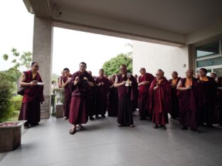 Mahakala empowerment, Rabne ceremony and audiences in Tainan, Taiwan. Photo / Tokpa Korlo