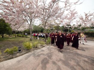 Mahakala empowerment, Rabne ceremony and audiences in Tainan, Taiwan. Photo / Tokpa Korlo