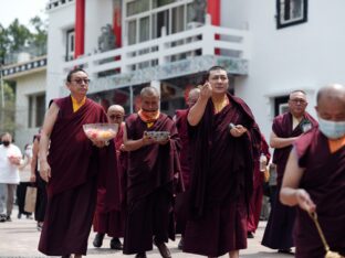 Mahakala empowerment, Rabne ceremony and audiences in Tainan, Taiwan. Photo / Tokpa Korlo