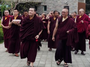 Mahakala empowerment, Rabne ceremony and audiences in Tainan, Taiwan. Photo / Tokpa Korlo