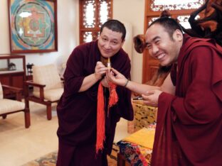 Mahakala empowerment, Rabne ceremony and audiences in Tainan, Taiwan. Photo / Tokpa Korlo