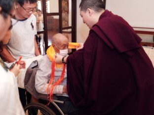 Mahakala empowerment, Rabne ceremony and audiences in Tainan, Taiwan. Photo / Tokpa Korlo