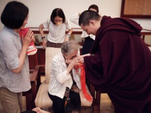 Mahakala empowerment, Rabne ceremony and audiences in Tainan, Taiwan. Photo / Tokpa Korlo