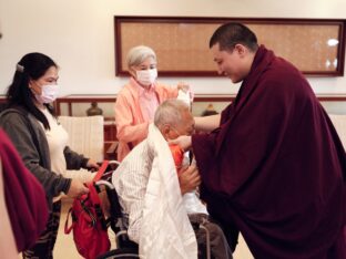 Mahakala empowerment, Rabne ceremony and audiences in Tainan, Taiwan. Photo / Tokpa Korlo