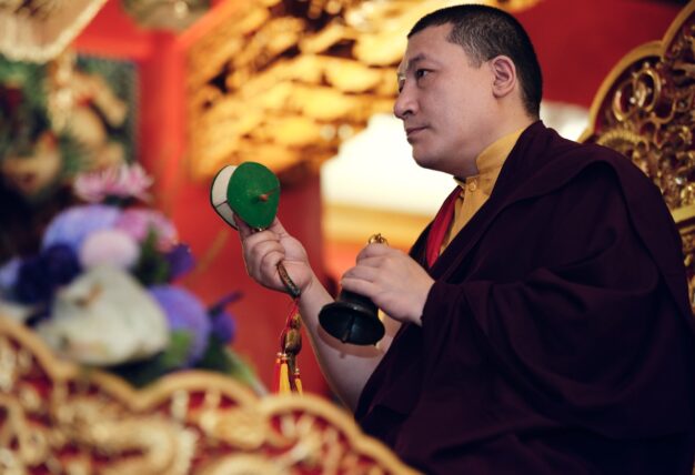 Mahakala empowerment, Rabne ceremony and audiences in Tainan, Taiwan. Photo / Tokpa Korlo