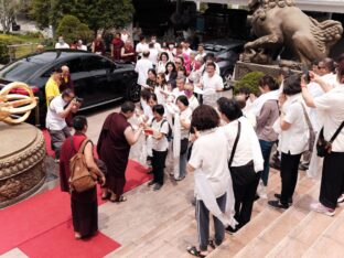 Mahakala empowerment, Rabne ceremony and audiences in Tainan, Taiwan. Photo / Tokpa Korlo